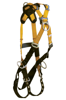 FallTech Journeyman Flex Steel 4D Cross-over Climbing Harness - Extra-Small - 7029XS