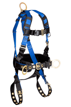 FallTech Contractor 3D Construction Belted Harness - Large/XL - 7073LX