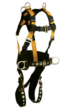 FallTech Journeyman Flex Steel 5D Construction Retrieval Harness - Small - 7034S