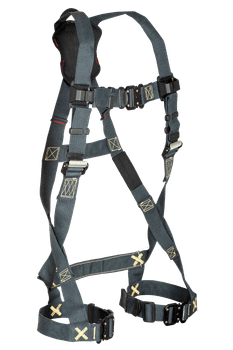 FallTech FT-Weld 1D Standard Non-Belted Harness Quick Connect Buckle Leg Adjustment - 7040SM