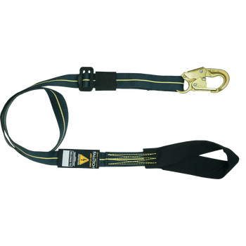 FallTech 4' to 6' Arc Flash Adjustable Length Restraint Lanyard with Choke-loop - 8209AF