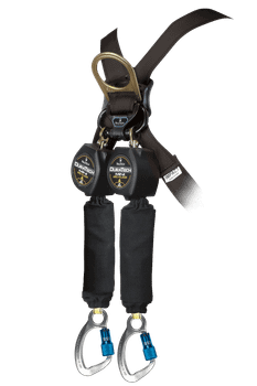 FallTech 6' Arc Flash Mini Personal SRL with Aluminum Carabiners Includes Steel Dorsal Connecting Carabiner - 72906TB6