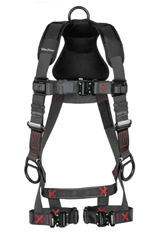 FallTech FT-Iron 3D Standard Non-Belted Harness Quick Connect Buckle Leg Adjustment - Small - 8142QCSM