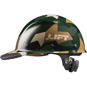 Lift Safety DAX Carbon Fiber Cap Style - Jungle CAMO - HDCC-20CJ