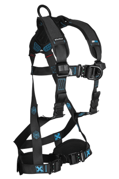 FallTech FT-One 2D Climbing Non-Belted Full Body Harness Quick Connect Adjustments - 3X - 8124BFDQC3X