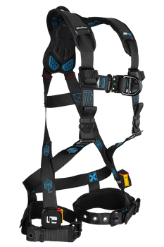 FallTech FT-One 2D Climbing Non-Belted Full Body Harness Tongue Buckle Leg Adjustments - Large - 8128BFDL