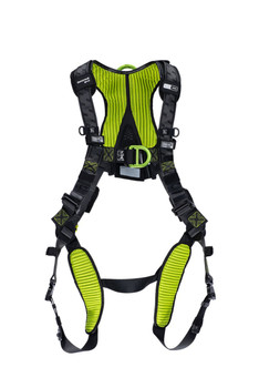 Miller H700 Industry Comfort 3 Point Harness w/ QC Leg Buckles and QC Chest Buckles H7IC3A2 - Size UNIV