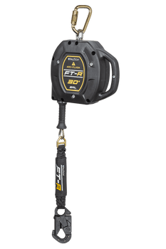 FallTech FT-R Arc-Flash Class 1 SRL - 30' Technora Rope - Dielectric Snap Hook - 721530TD1