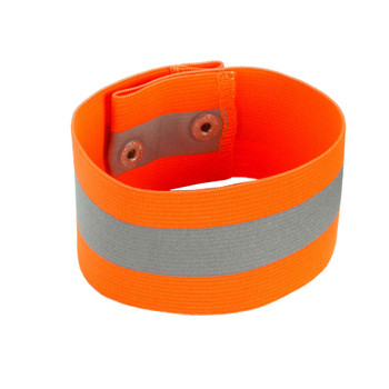 GloWear 8001 Hi-Vis Arm and Leg Band - Snap Closure - Orange