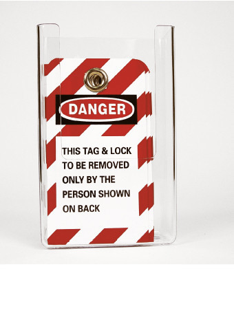 Tag Holder W/Attachments - 7H X 4.5W X 1.75D - TH1