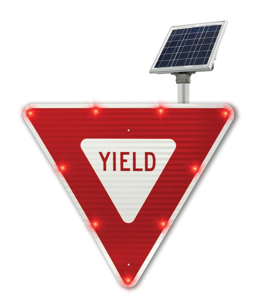 Blinker Sign: Yield Sign 1/Each - FRW110