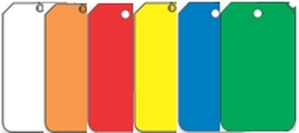 Safety Tags: Blank Tags Self-Laminating RP-Plastic - MDT520LPP