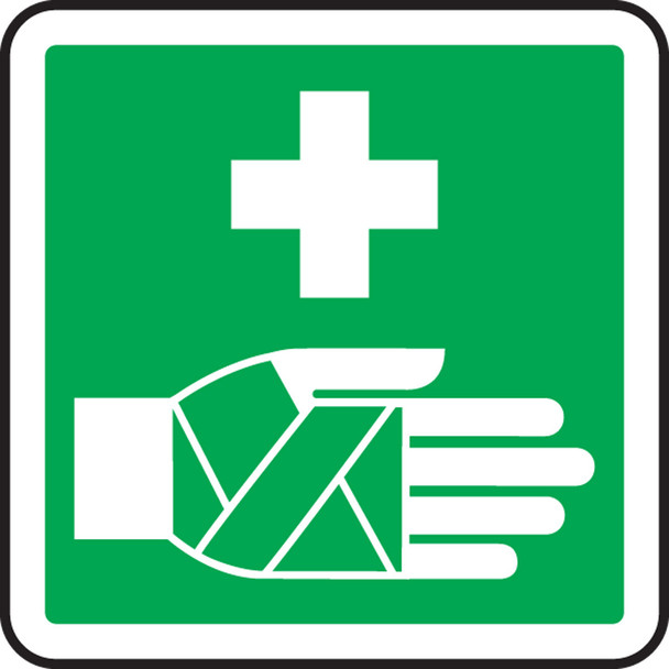 CSA PICTOGRAMS 12" square Aluminum 1/Each - MPCS587VA
