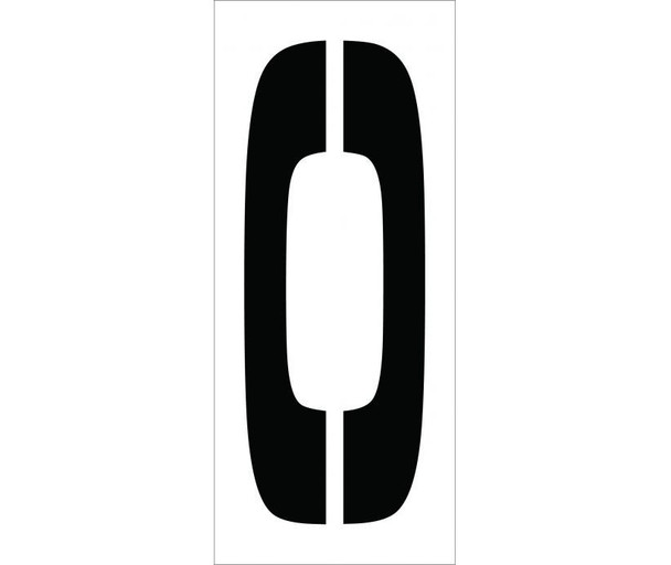 Stencil - Number 0 - 24" - PMC24-0