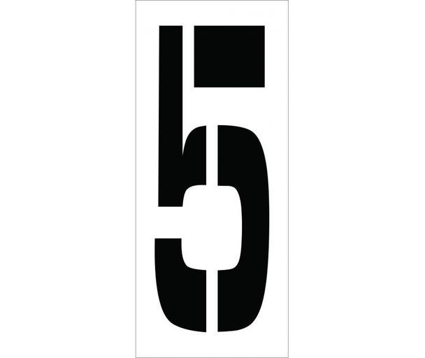 Stencil - Number 5 - 24" - PMC24-5