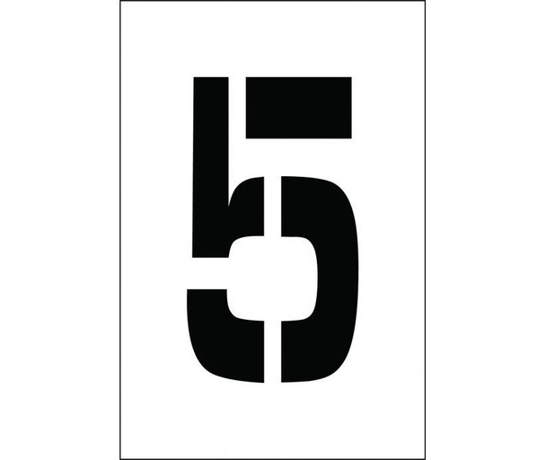 Stencil - Number 5 - 4" - PMC4-5