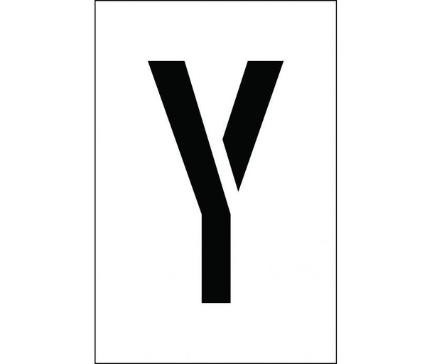 Stencil - Letter Y - 4" - PMC4-Y