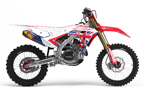 BONKERS RED Full Graphics Kit