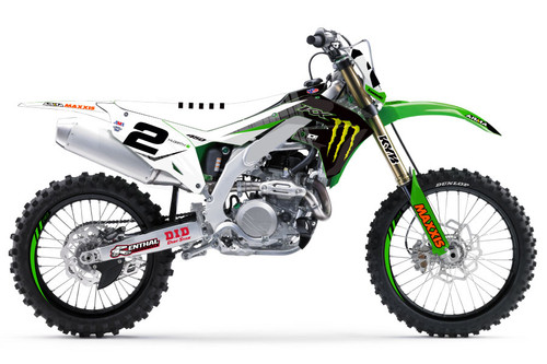 D'Cor MCGRATH Kawasaki Graphics Kit