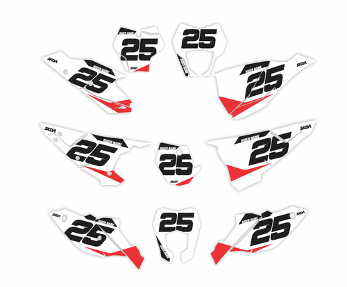 gas gas race number plates 2010-2020 2021 2019 2022