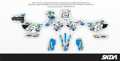 2020 TM Racing MX Graphics - by SK Designs Australia