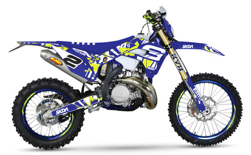 SHATTER BLUE Full Graphics Kit