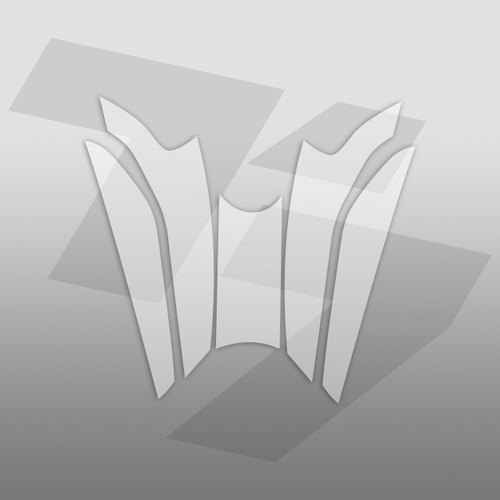 T7 Clear Protective Decals - Tank Set