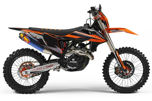 2019 2020 2021 KTM SX SXF Graphics Kit & Seat Cover - by SKDA