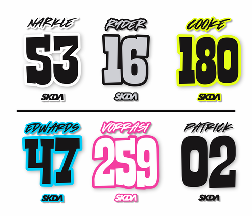 Custom Iron-On Jersey Prints by SKDA