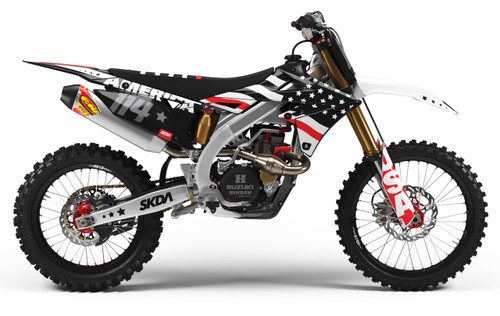 2018 2019 2020 Suzuki RMZ Graphics Kit - by SKDA