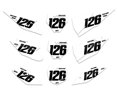 KTM Number Plates by SK Designs Australia
