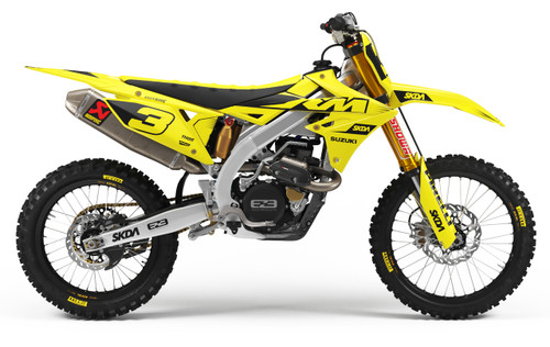 2018 2019 Suzuki RMZ Graphics Kit - by SK Designs Australia