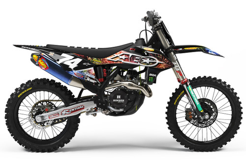 22 AEO REDBUD KTM Full Graphics Kit