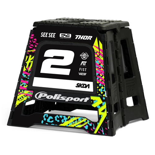 Custom Printed Polisport Foldable Bike Stand - by SK Designs Australia