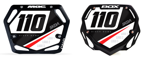 MAC / BOX Custom BMX Plates