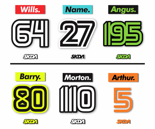 Custom Iron-On Jersey Prints by SKDA