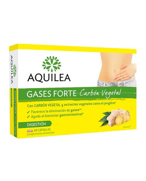 60 cápsulas gases forte aquilea