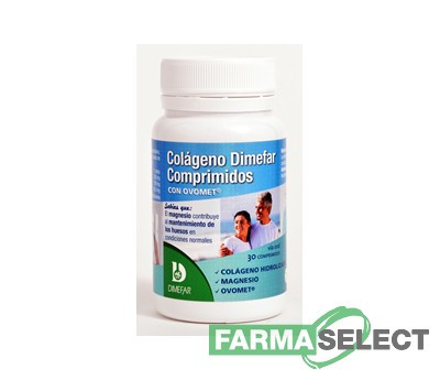 Dimefar colágeno comprimidos con ovomet