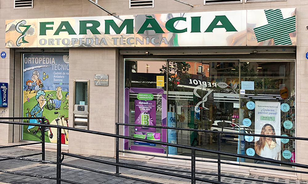 Farmacia Bononad Roca, en Valencia desde 1984