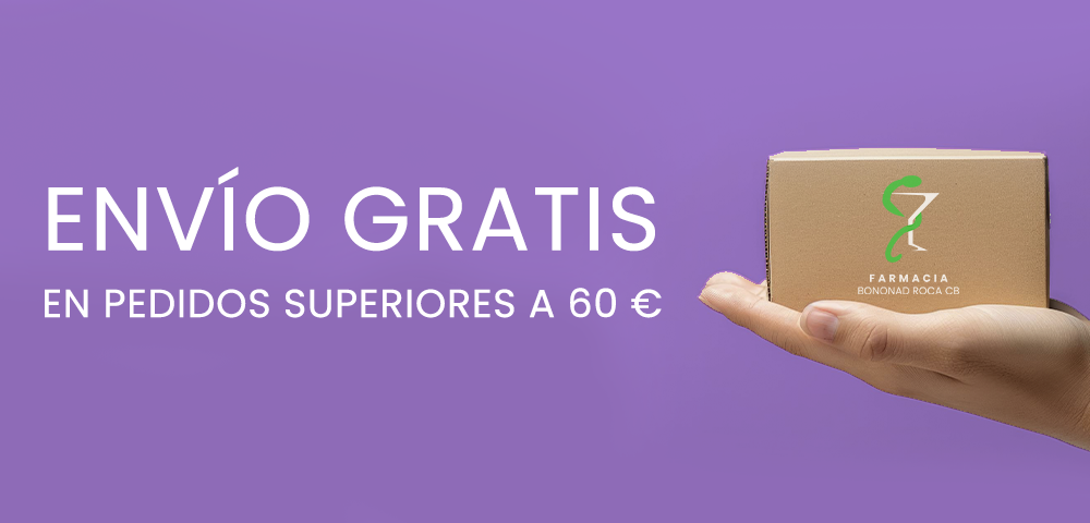 Envíos gratis en pedidos superiores a 50€ en Farmacia Bononad Roca