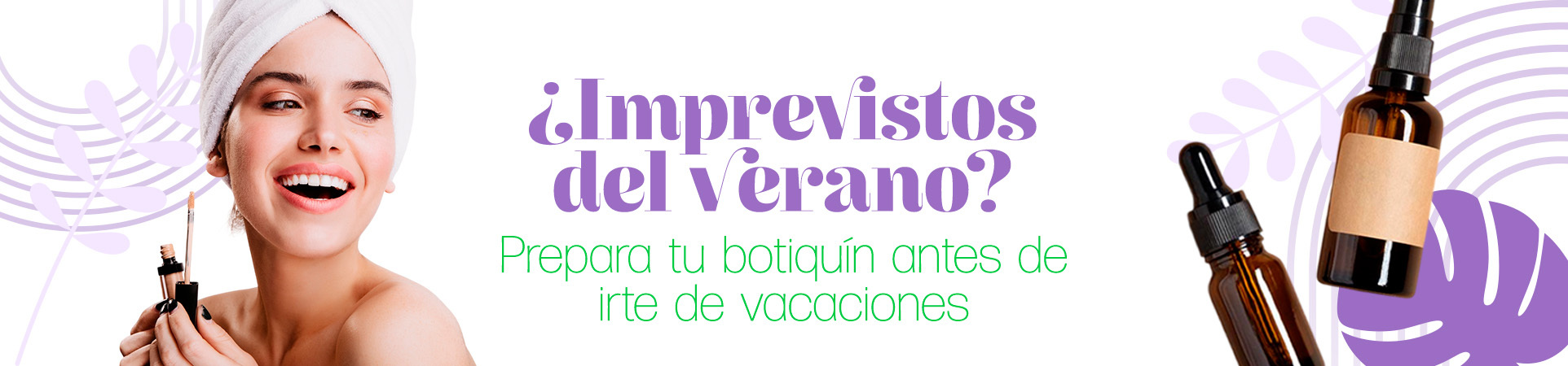 ¿Imprevistos del verano? Prepara tu botiquín antes de irte de vacaciones