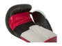 TOP TEN Boxing Gloves "Stripe" Black/Red 10oz & 12oz (2273-94)