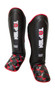 TOP TEN Shin/Instep Protector "Jungle" Back/Red (33191-94)