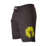 TOP TEN MMA shorts "Triangle" - Black/Yellow (18741-92)