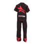 TOP TEN Kickboxing Uniform "FUTURE" - Black/Red CHILD (16811-94)