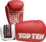 Boxing Gloves “Fight” - 10 oz, SlimCut, Red