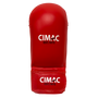 CIMAC KARATE MITTS WITH THUMB RED JUN