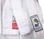 Taekwond-Do Dobok "Kyong" (ITF approved) - white, with slip jacket - 110cm