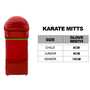 CIMAC KARATE MITTS NO THUMB BLUE JNR