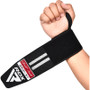 GYM WRIST WRAP R11 BLACK/WHITE